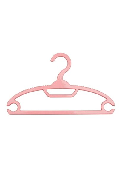 Genel Markalar Çocuk Kıyafet Askısı Bebek Kıyafet Askısı 24 Adet Pembe
