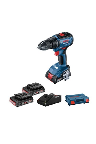 Bosch Professional Gsr 18v-50 18v 2.0 Ah Li-ion Çift Akülü Delme Vidalama