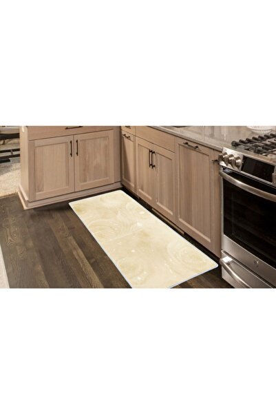 Colorix Carpet Kaymaz Taban Tezgah Önü Mutfak Paspası 75x150 Cm No: 127