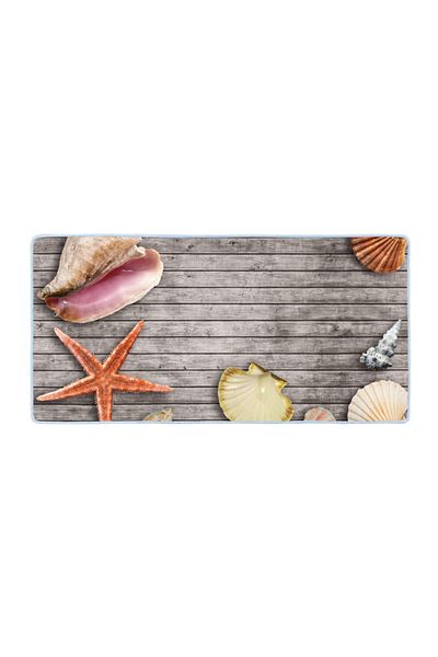 Colorix Carpet Non-Slip Base Countertop Kitchen Mat 75x150 Cm No: 339