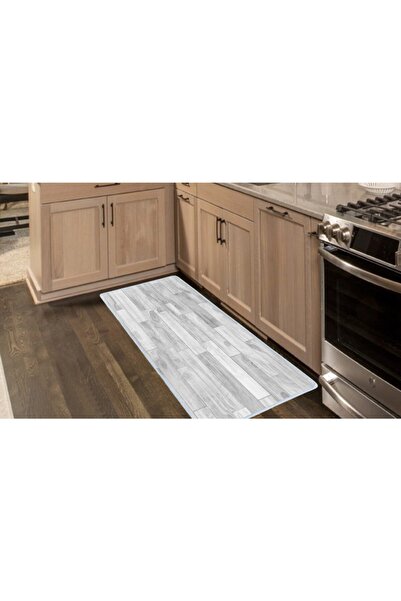 Colorix Carpet Non-Slip Base Countertop Kitchen Mat 75x150 Cm No: 378