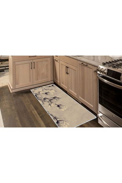 Colorix Carpet Non-Slip Base Countertop Kitchen Mat 75x150 Cm No: 123