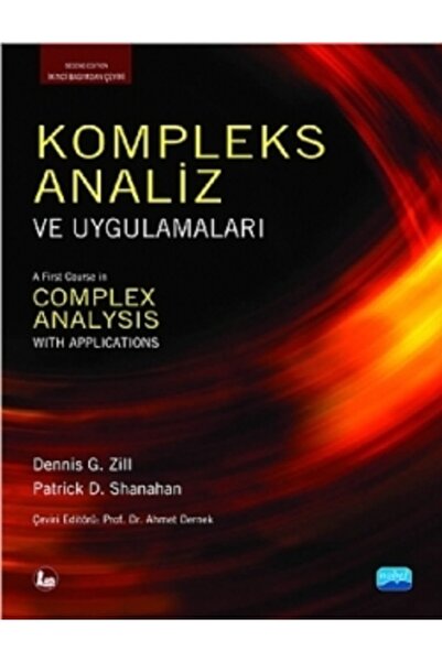 Nobel Akademik Yayıncılık Kompleks Analiz ve Uygulamaları - Dennis G. Zill,Pa...