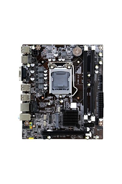 TURBOX Workteam H55m Sata Ddr3 1600mhz Usb 2.0 Vga Hdmı Ses Lan 1156p 1.gen A...