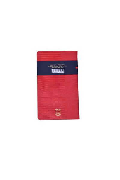 Ece Ajanda Ece Notebook - Gündogan 13x21 - Striped Red