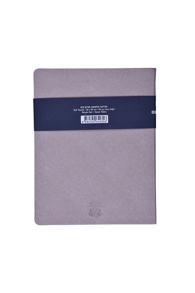Ece Ajanda دفتر Ece - Bitez 18x24 - رمادي فاتح غير مُبطن