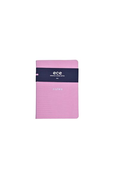 Ece Ajanda Ece Notebook - Gundogan 13X18 - Unlined Pink