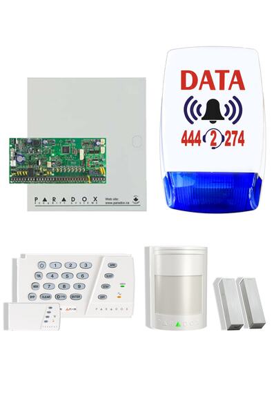 Data Güvenlik Sp4000 Profesyonel Alarm Sistemi Set 1