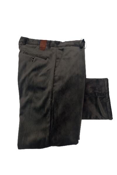 Doratte Moda Βελούδινο παντελόνι (κλασικό κόψιμο) λεπτό κοτλέ Ψηλόμεσο με φλις εσωτερικά