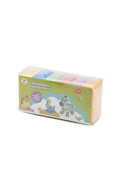 Lino Non-Drying Foam Play Dough - 6X10Gr