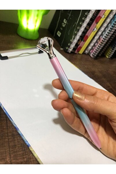 Adil Baba قلم حبر جاف بتصميم الماس