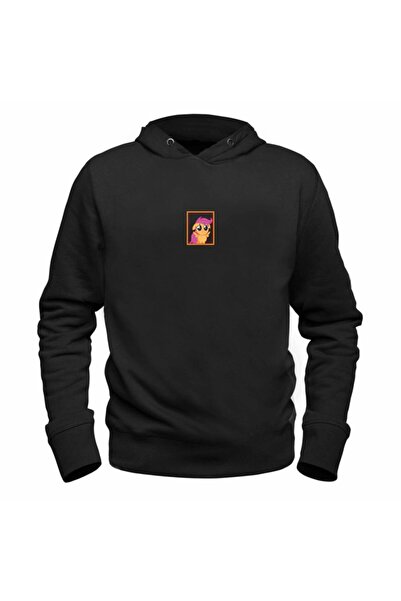 Alfa Tshirt Animal Unicorn Digital Printed Kids Black Sweatshirt