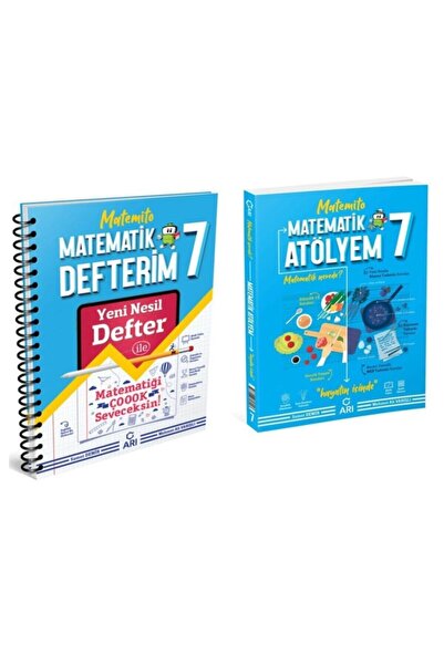 Arı Yayıncılık 7.sınıf Matematik Atölyem - 7.sınıf Matematik Defterim