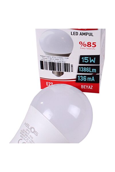 Helios Iç Mekan Led Ampul 220v 15w Beyaz 6.500k E27