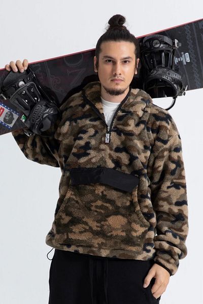 Ghetto off limits Unisex Camouflage Warmer Hoodie