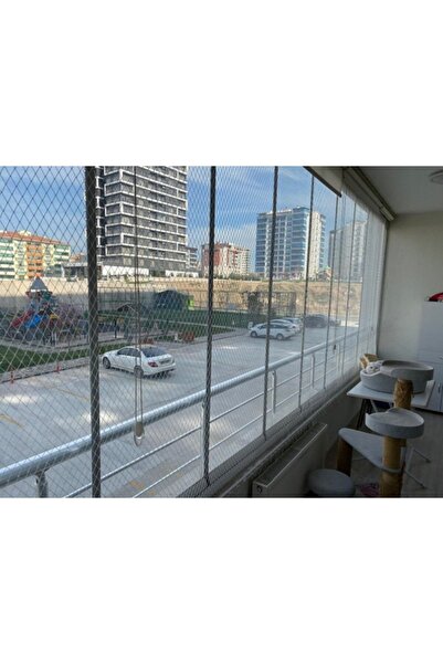 Asenya Kuş Filesi 2,5x7 Metre Balkon Filesi Kuş Önleme Ağı