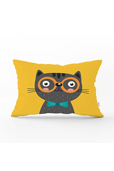 Realhomes Özel Tasarım Dijital Baskılı Dekoratif Dikdörtgen Kırlent Kılıfı