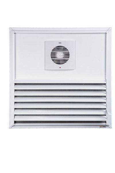 kadıoğlu menfez sineklik 60X40 Aluminum Surface Bonding Grille with Aspirator (Ventilation - Fan)