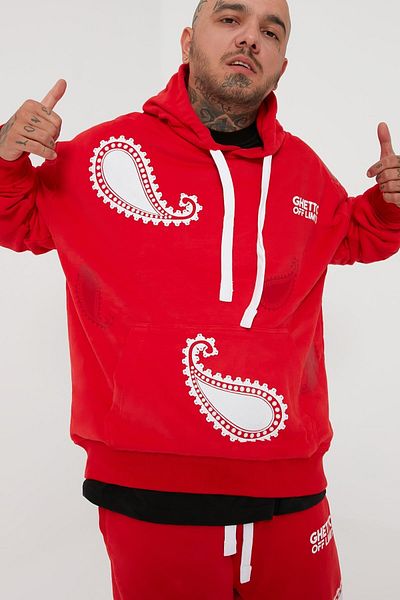 Ghetto off limits - Paisley Hoodie