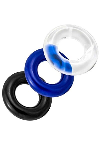 Biosal Silikon Penis Halkası Yüzük Seti 3lü