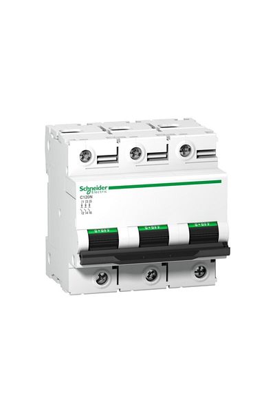 Schneider Electric Acti9 3x125a Type C Three Phase Automatic Fuse