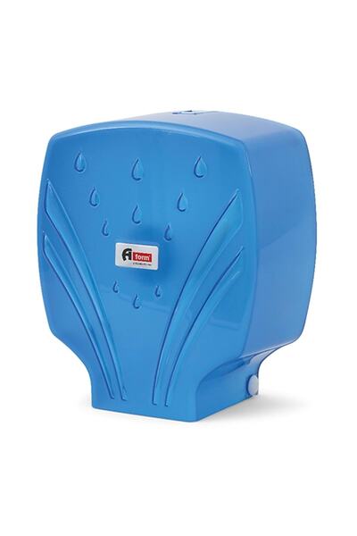 Generic Brand Mini Jumbo WC Paper Apparatus Transparent (blue)