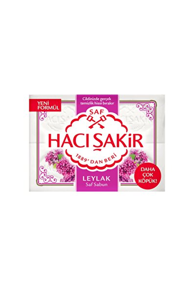 Hacı Şakir صابون قالب ليلك 4 قطع 150 جرام