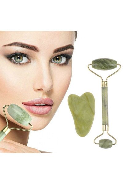 CMT Jade Stone Massage Tool with 2 Heads