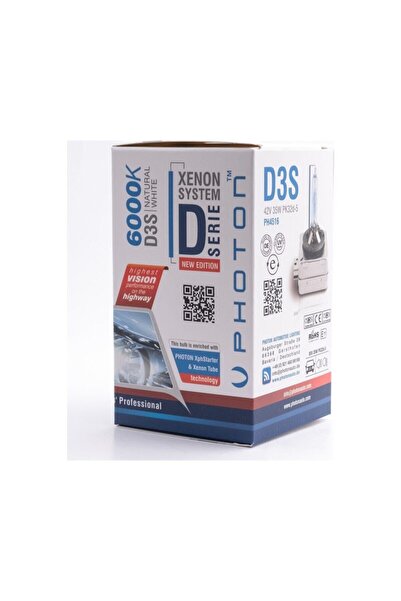 Photon D3s Xenon Far Ampulü 6000k +%50 Fazla Işık Oem Ampul