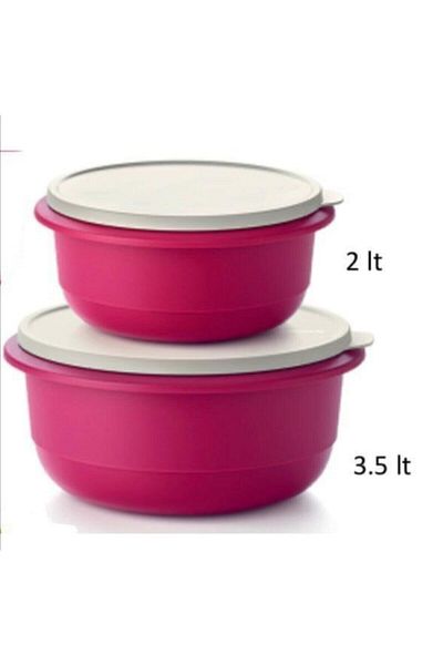 Tupperware Miksim Set 3liters and 2 Liters Purple