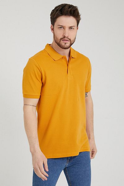 AMAZING CRASH Μπλουζάκι με γιακά πόλο από ύφασμα Honeycomb Μαύρο Xxl