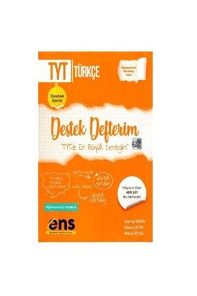 Ens Yayınları Tyt Türkçe Destek Defterim Yeni 2021