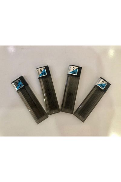 Tombo 0.7 Mm 2b Lead Pencil Tip 4 Tubes