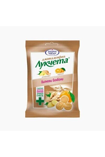 Zaharni Zavodi Lukçeta Şekeri Zencefil - 85 G X 4 Paket