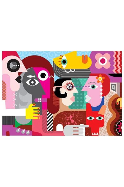 Ks Games Puzzle Puzzle 1000 Pieces Strange People And Dirty Dog