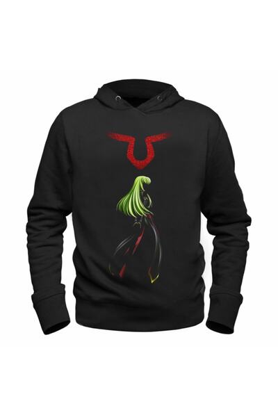 Alfa Tshirt سويت شيرت أسود بطباعة رقمية للجنسين من Code Geass