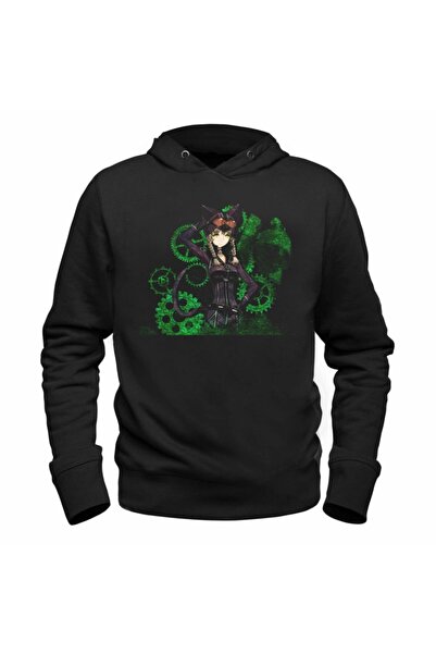 Alfa Tshirt Printed Black Sweatshirt