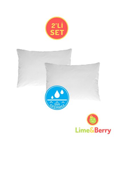 Lime and Berry Protector de perna din 2 piese Lime&berry, saltea de perna rezistenta la lichide, 50 X 70 cm