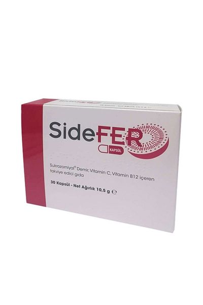 Sidefer Vitamin C and B12 - 30 Capsule Bra