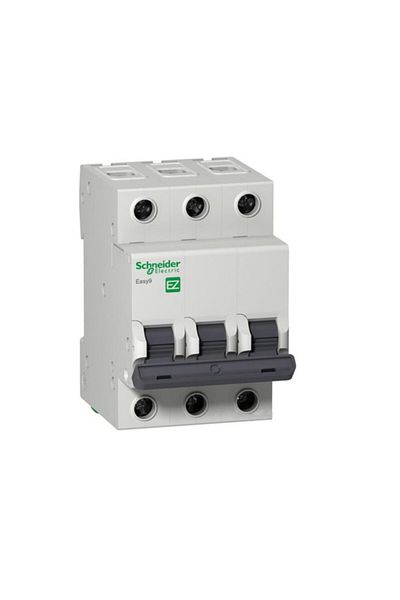 Schneider Electric Easy9 3 Ka C Curve 3 Pole 20A Automatic Fuse