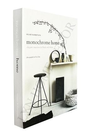 LYN HOME DECOR Monochrome Home Dekoratif Kitap Kutu Fiyat