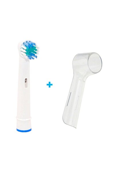 LOVYCO Oral-b Şarjlı Diş Fırçası Uyumlu 1 Adet Yedek Başlık 1 Adet Koruyucu K...