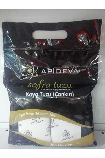 Sofra Tuzu Kaya Tuzu Çankırı 1000 Gr Gimdes Helal Sertifikalıdır