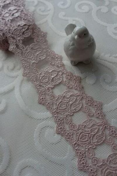 SHERLOCK HOME Legendary Guipure Lace Pink 8f0012