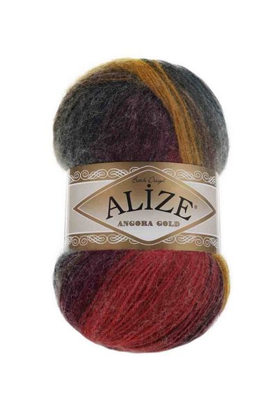 Alize Πλεκτό νήμα Alize Angora Gold Tie Dye 3368