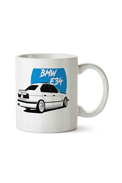 ART HEDİYE كوب بي ام دبليو E34 مطبوع على الجانبين