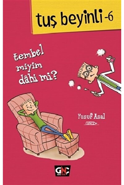 Genç Nesil 6 مع مفتاح الدماغ - هل أنا كسول؟ ذاي مي؟ (غلاف مقوى) يوسف أسال