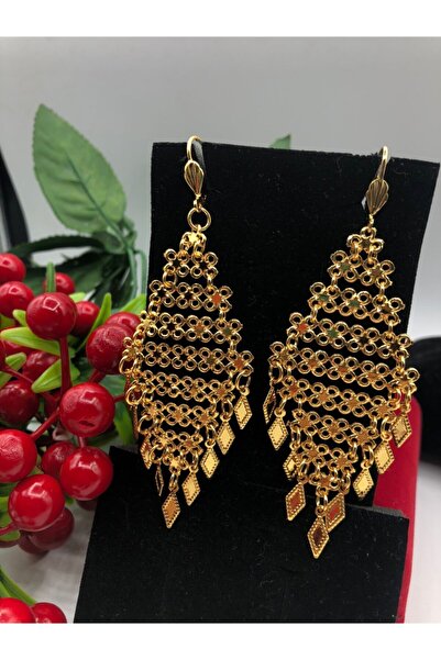 barisiva gold 22 Ayar Altın Kaplama Küpe