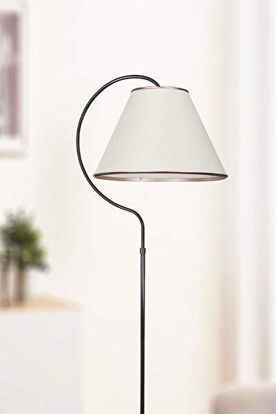 VENON Aydınlatma Lambader Rose Emma Elips Siyah (rose Çember) Krem Şapka