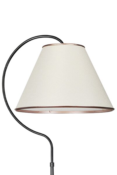 VENON Aydınlatma Lambader Rose Emma Elips Siyah (rose Çember) Krem Şapka